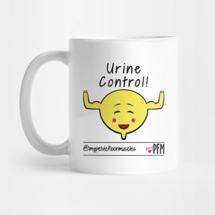 Urine Control Hot Pink Mug